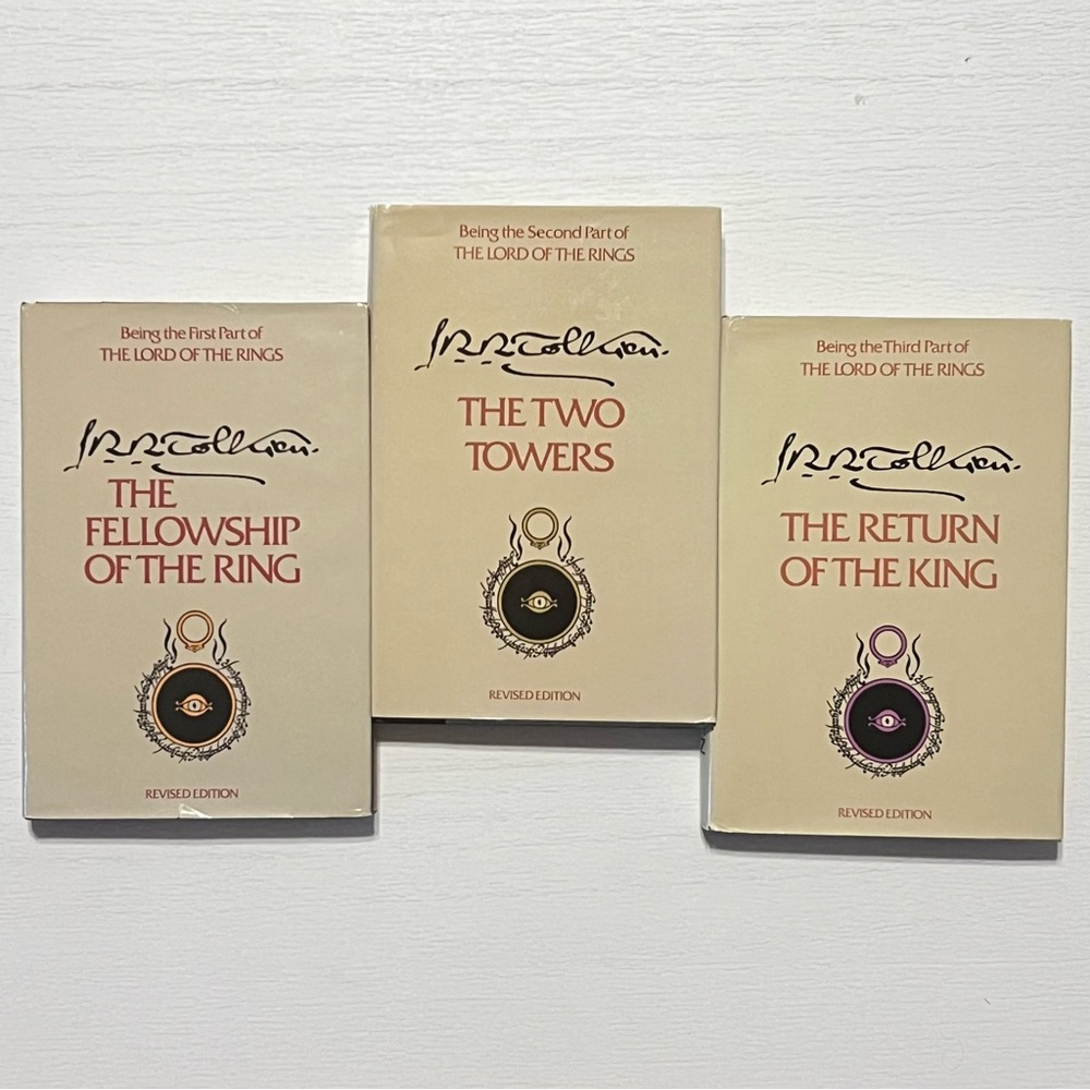 Lord of the Rings 3 Vol Set - 1965 2nd Edition - J. R. R. Tolkien